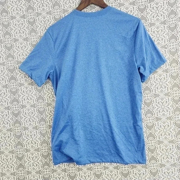 Excellent The Nike Tee Short sleeve Blue Men's M - Picture 2 of 6